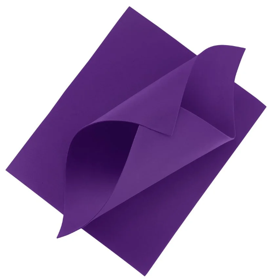 FOAMY HOJA LISO FAST VIOLETA X25