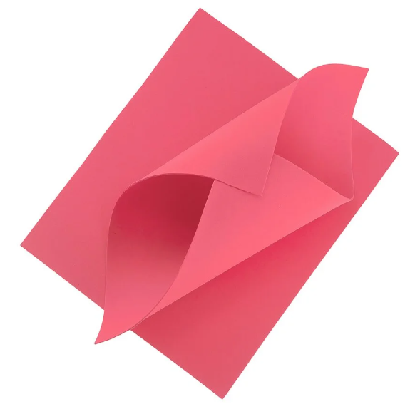 FOAMY HOJA LISO FAST ROSADO X25