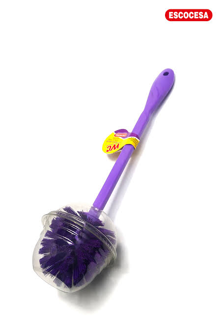 CEPILLO ESCOCESA P/INODORO WC CON PROTECTOR X12