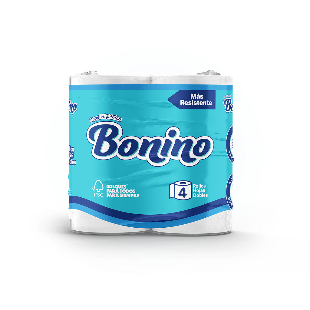 PAPEL HIGIENICO BONINO 180HD 12X4
