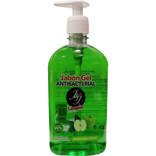JABON GEL ANTI LIMPIO MANZANA 460ML X24