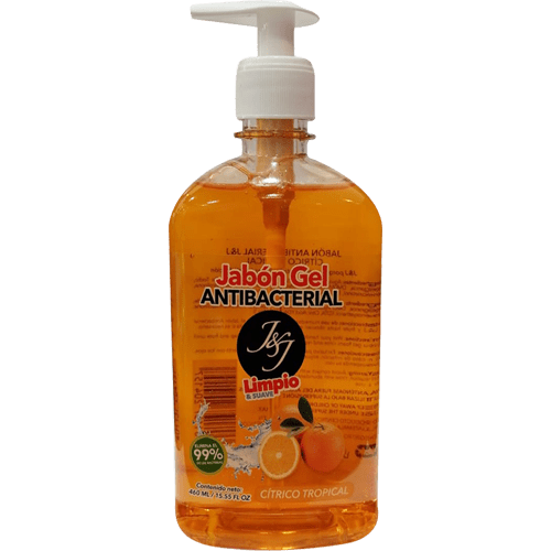 JABON GEL ANTI LIMPIO CITRICO 460ML X24