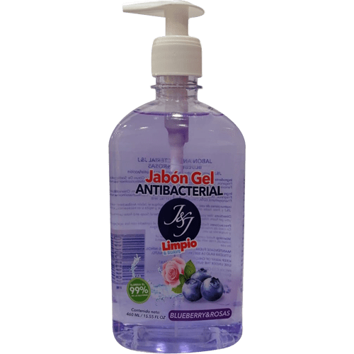 JABON GEL ANTI LIMPIO BLUEBERRYS 460ml X24