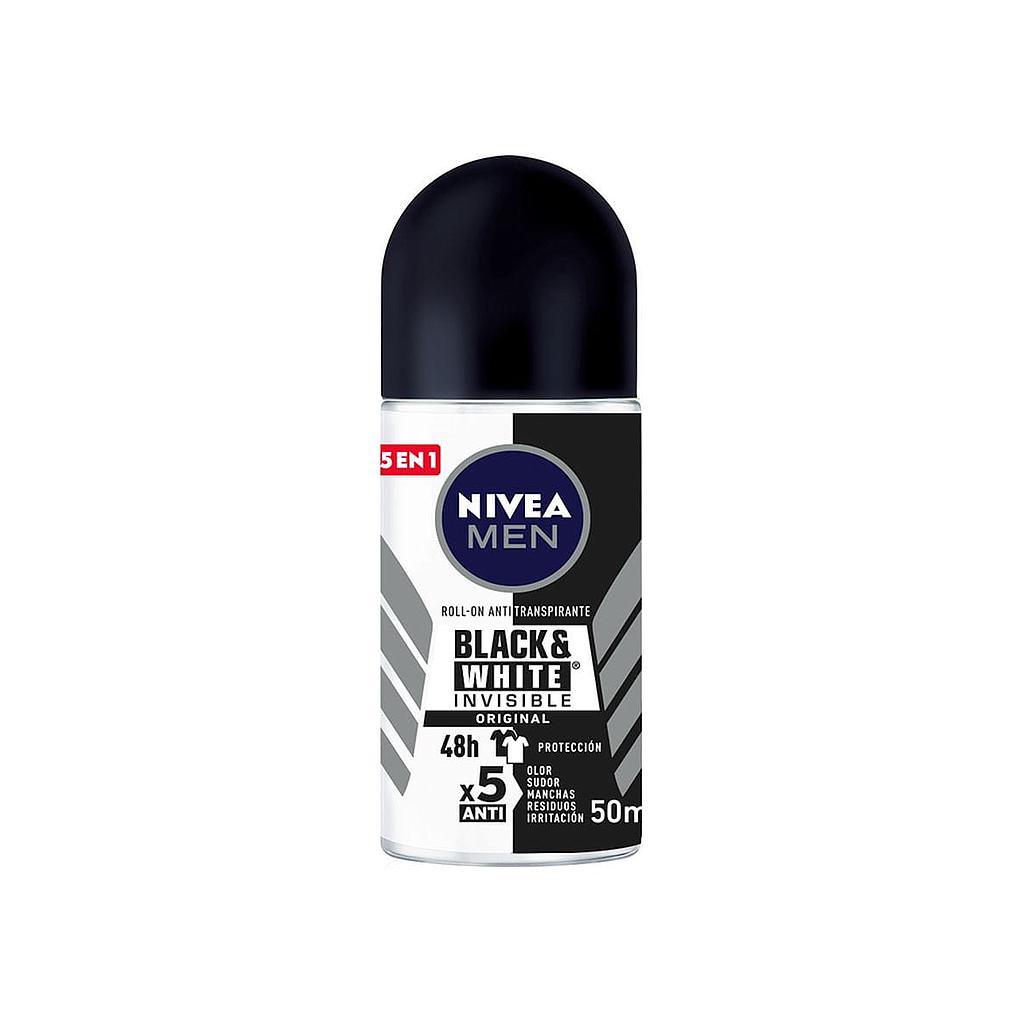 NIVEA ROLLON MEN INVISIBLE POWER 50ML X12