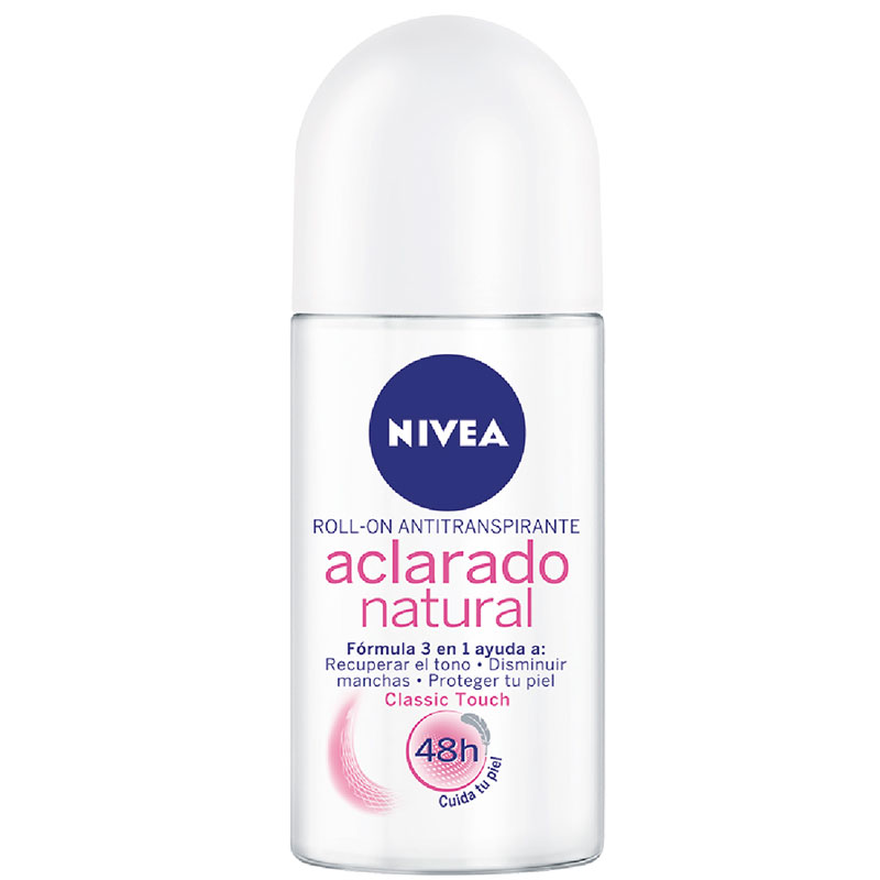NIVEA ROLLON ACLARADO NAT CLASSIC 50ML X12
