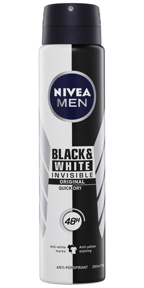 NIVEA AEROSOL MEN INVISIBLE POWER 150ML X12
