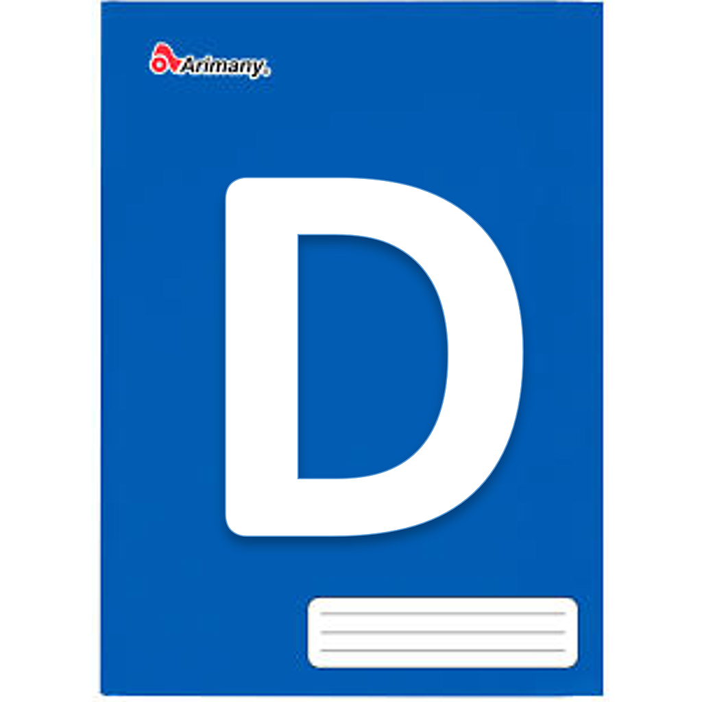 CUADERNO ARIMANY ENG 80H DOBLE LINEA X125
