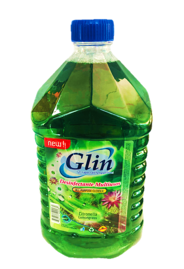 GLIN DESINFECTANTE GALON CITRONELLA X4