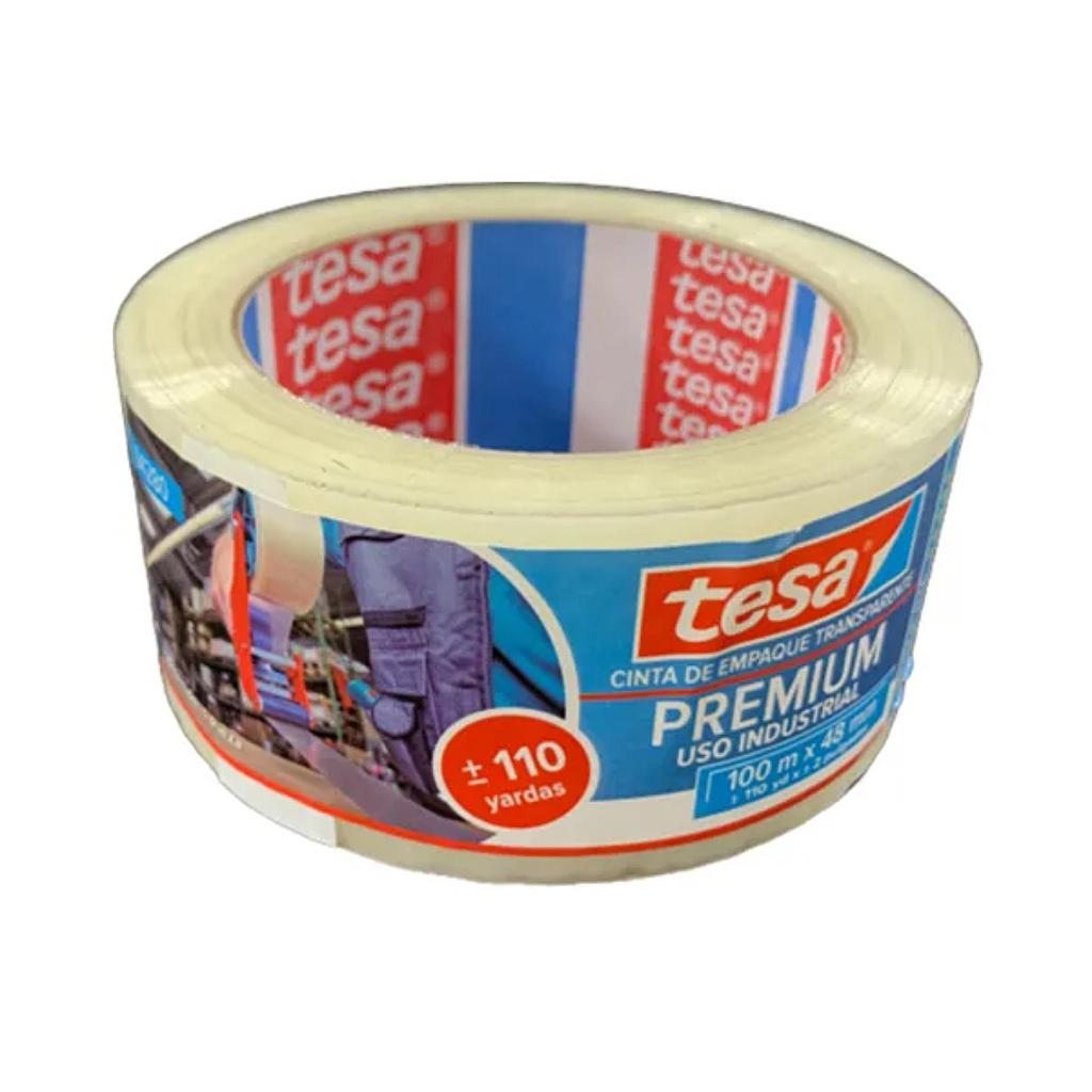TESA CINTA DE EMPAQUE PREMIUM TRANSP 100M X48MM X 2" X36