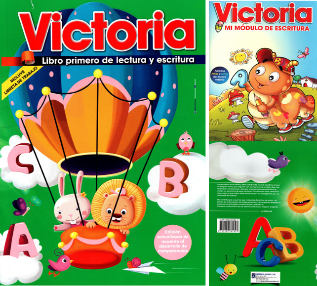 LIBRO DE VICTORIA C/LIBRETA DE TRABAJO